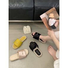 批发小香风渔夫鞋女2026年<b class='q'>夏</b>季新款一字凉拖鞋懒人女鞋平底沙滩鞋