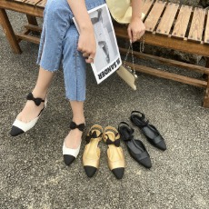 批发小香风尖头<b class='q'>日系</b>玛丽珍蝴蝶结法式名媛网红浅口时装高跟平跟女单鞋