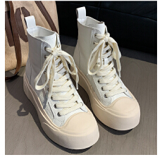 批发真皮高帮内增高6CM