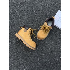 批发复古真皮马丁靴女2025<b class='q'>英伦</b>风系带厚底增高大黄靴机车短靴