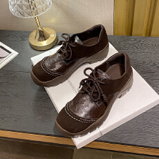 批发复古鞋2026秋真皮浅口一脚蹬懒人单鞋<b class='q'>休闲</b>鞋