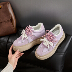 批发厚底松糕鞋德迅双鞋带德迅<b class='q'>休闲</b>鞋