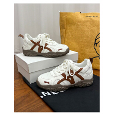 批发厚底拼色圆头设计款潮流女休闲鞋增高6公分