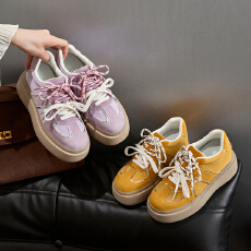 批发厚底松糕鞋德迅双鞋带德迅<b class='q'>休闲</b>鞋