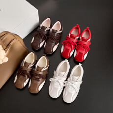 批发芭蕾风德迅<b class='q'>休闲</b>百搭鞋板鞋