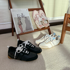 批发时尚撞色休闲百搭阿甘板鞋