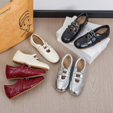 批发法式休闲百搭<b class='q'>简约</b>休闲款单鞋增高4公分