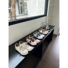 批发真皮<b class='q'>百搭</b>休闲潮流校园风星星鞋总高3公分