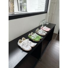 批发真皮纯色星星系带舒适休闲鞋总高3cm