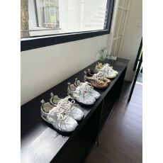 批发潮流拼色双鞋带老爹鞋总高5cm