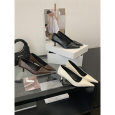 批发2026年四季单鞋细跟尖头女秋鞋35-40码