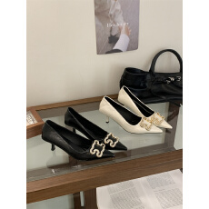 批发2026年四季单鞋细跟尖头女秋鞋35-40码