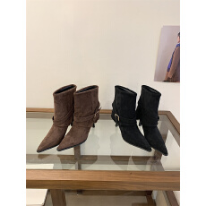 批发2025年细跟高跟女靴子 35-40码