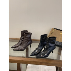 批发2025年细跟高跟女靴子 35-40码