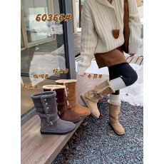 秋冬羊羔绒加厚保暖舒适两穿雪地靴休闲棉靴皮毛一体厚底勃肯长靴