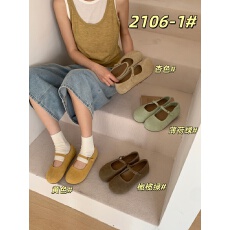 新款真皮软底仙女玛丽珍圆头浅口单鞋女2026舒适软皮单鞋