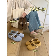 森系复古真皮勃肯鞋女2026春季新款百搭不累脚内增高单鞋女鞋