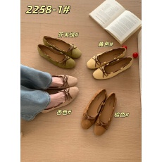 韩版平底蝴蝶结绒面方头鞋女2026春季新款软底通勤鞋懒人奶奶鞋