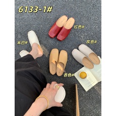 批发慵懒风一脚蹬软底包头半拖鞋女外穿2026新款<b class='q'>简约</b>韩版女拖鞋