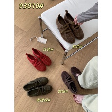 批发秋季爆款复古圆头运动<b class='q'>休闲</b>防滑松紧带软底头层牛皮德训单鞋