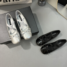 批发CSYCOCO2026<b class='q'>春</b>款上新氛围感芭蕾舞鞋圆头平底玛丽珍单鞋