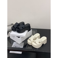 批发8CM厚底松糕跟一字<b class='q'>简约</b>女鞋34--40