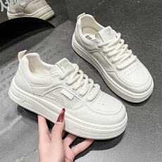 批发2026<b class='q'>夏</b>季新款网面透气小白鞋女鞋货号