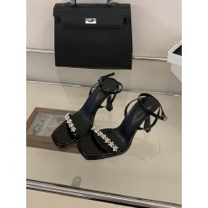 批发法式搭扣包头凉鞋仙女鞋子2026新款<b class='q'>春</b>夏季气质名媛单鞋小众高跟鞋