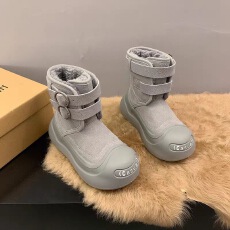 批发冬季加绒加厚雪地靴<b class='q'>百搭</b>保暖棉鞋厚底女靴货号