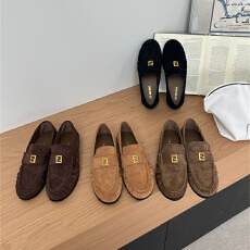 批发极简英伦风圆头浅口乐福鞋女2026新款经典复古<b class='q'>学院风</b>一脚蹬皮鞋女