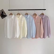 批发出货 2026早春翻领衬衫女春夏<b class='q'>新款</b>宽松简约设计感衬衣外套上衣