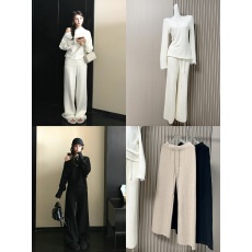 批发<b class='q'>莫代尔</b>毛绒内里发热裤加绒毛织裤