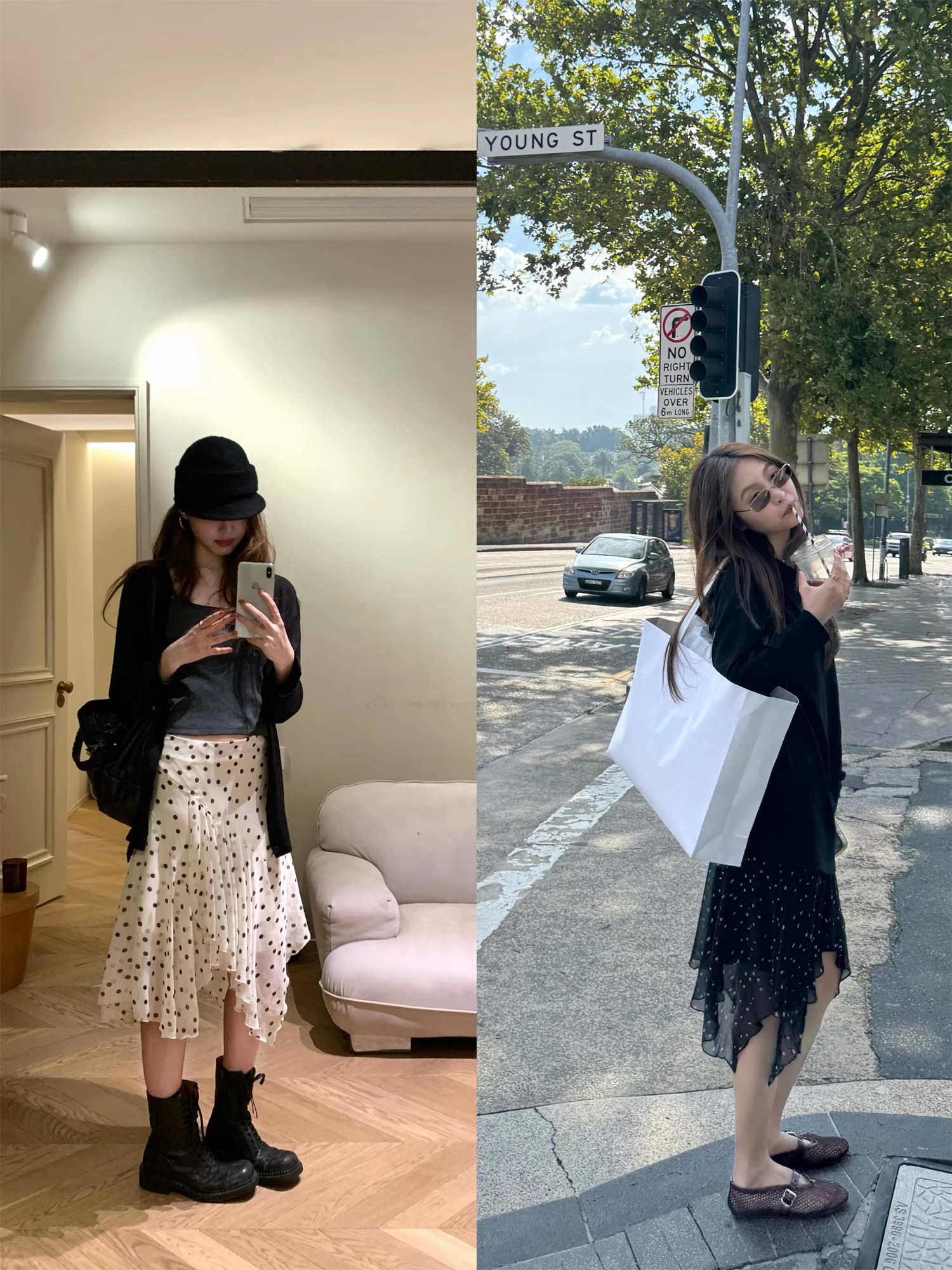 iiiipupu26ss 원더풀 장난기 넘치는 인어공주 인어 꼬리 불규칙 ~을 통해 실 도트 무늬 우아한 센스 반신 스커트