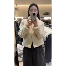 批发实价有货秋冬新款韩系高级感毛领<b class='q'>外套</b>上衣女高腰阔腿<b class='q'>休闲</b>裤套装