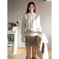 批发实价有货巨好看穿搭收腰针织衫毛衣2026早春新款高级感半身<b class='q'>裙</b>套装