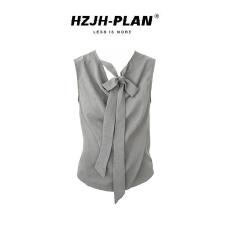 批发实价出片漂亮衣服新中式禅意无袖背心夏季新款气质可外穿上衣