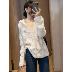 2026早春软糯温柔风休闲随性简约日常通勤风白色上衣女