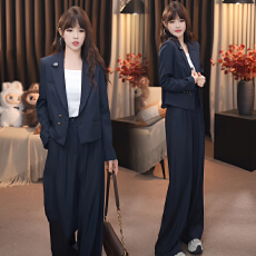批发官图 设计感西服<b class='q'>套装</b>2025<b class='q'>职业</b>装高级感休闲气质西装外套高腰长裤