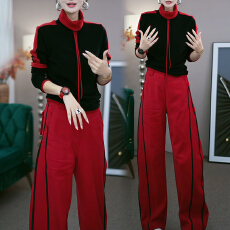 批发官图 <b class='q'>运动</b>服套装秋冬季高级感搭配一整套减龄<b class='q'>气质</b>休闲通勤两件套