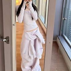 批发官图 轻熟风<b class='q'>打底</b>外套直筒裤三件套2026新款减龄时尚气质通勤套装