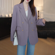 批发官图 <b class='q'>西装外套</b>休闲春秋新款高级感炸街小个子西服超好看气质穿搭