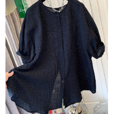 批发夏季新款大码女装设计感小众碎花<b class='q'>衬衣</b>时尚百搭高级感漂亮上衣