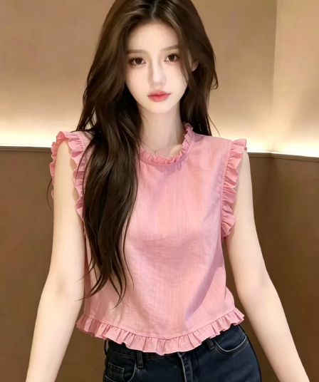 여름 새로운 레트로 꽃무늬 V넥 라미 여성 셔츠 유럽 역 유럽 상품 여성 의류 한 마디 인형 작은 셔츠 트렌디