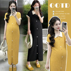 批发现~2026<b class='q'>孕妇装</b>夏季新品<b class='q'>孕妇</b><b class='q'>针织</b>休闲韩版宽松<b class='q'>大码</b>懒人<b class='q'>孕妇</b><b class='q'>连衣裙</b>