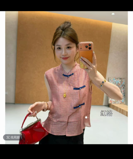 연인 콩 추천 여름 레트로 꽃무늬 민소매 디스크 구두 루즈핏 작은 셔츠 패션 맨위 세트