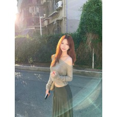 批发Wild leek 原创莱赛尔<b class='q'>不规则</b><b class='q'>半身裙</b>女2025FW深灰低腰垂感褶皱半裙