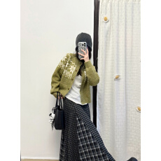 批发挪威森林 羊毛圈圈纱费尔岛针织衫女秋慵懒风毛衣<b class='q'>外套</b>