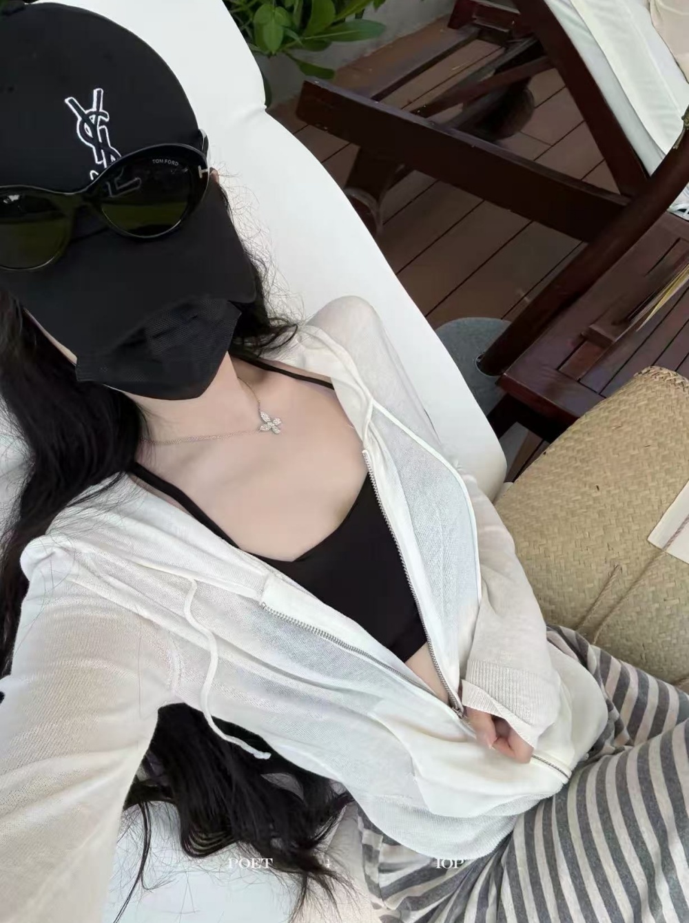 정가 감소되지 않음 비공개 취한 사랑 한 부서 출퇴근 얼음 실크 자외선 차단 후드 지퍼 긴팔 얇은 스타일 오픈 가디건