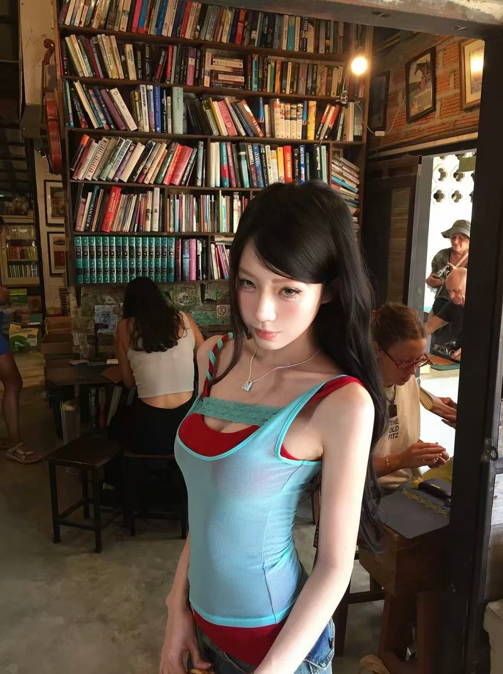 정가 감소되지 않음 여름 새로운 아메리칸 핫걸 패치워크 캐미솔