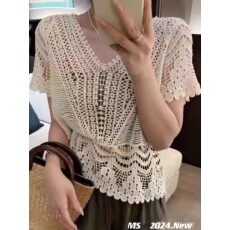 批发外搭上衣夏季新款韩版针织衫宽松洋气罩衫<b class='q'>小</b>外搭防晒衫女<b class='q'>披肩</b>